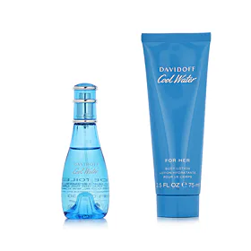 Davidoff Cool Water Geschenkset Edt 30 ml + Körpermilch 75 ml