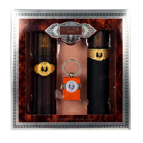 Cuba Gold Geschenkset Edt 100ml + 100ml After Shave Lotion + Schlüsselanhänger