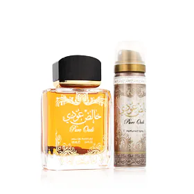 Lattafa Pure Oudi Geschenkset Eau de Parfum 100 ml + Deodorant (Zufälliger Duft vom Hersteller) 50 m