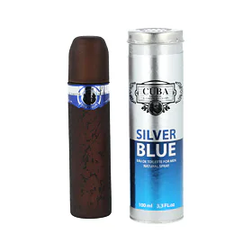 Cuba Silver Blue Eau de Toilette für Herren 100 ml